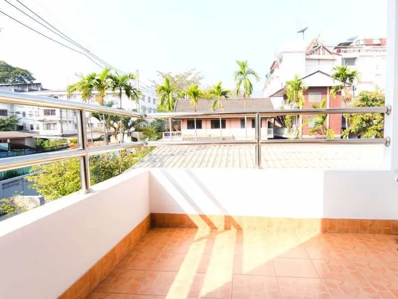 Private balcony included with every room